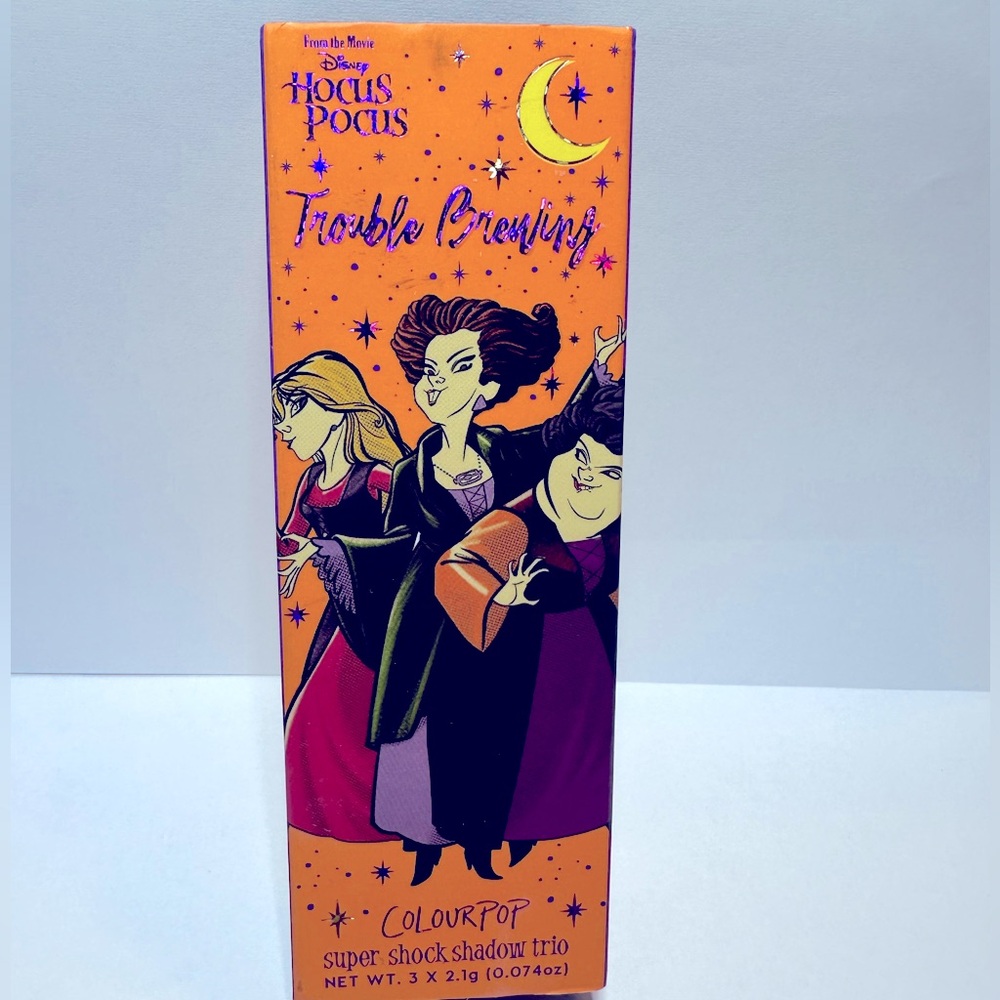 Hocus pocus trouble brewing super shock shadow trio by Colourpop